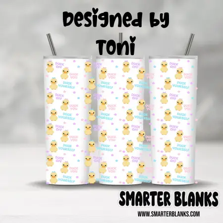 Duck Off Tumbler Size