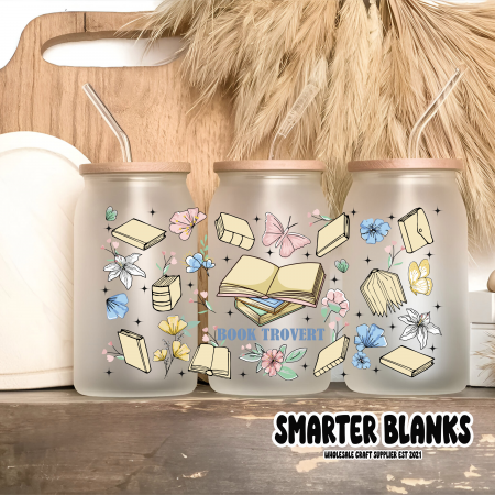 Booktrovert 16oz UVDTF Libby Wrap