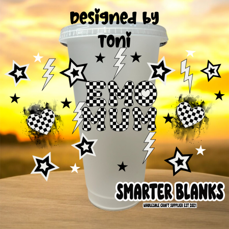 Emo Mum UVDTF 24oz Wrap